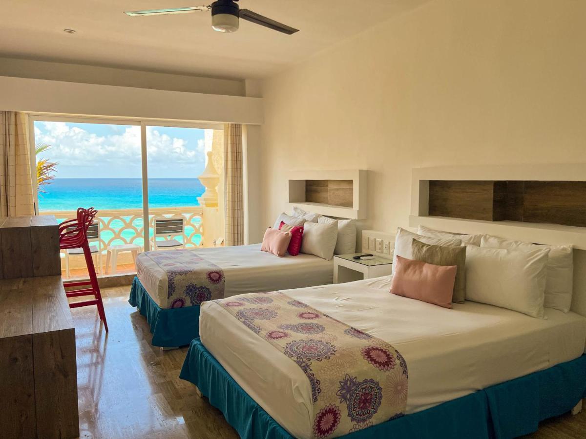 Beachside Apartments Cancun Bagian luar foto