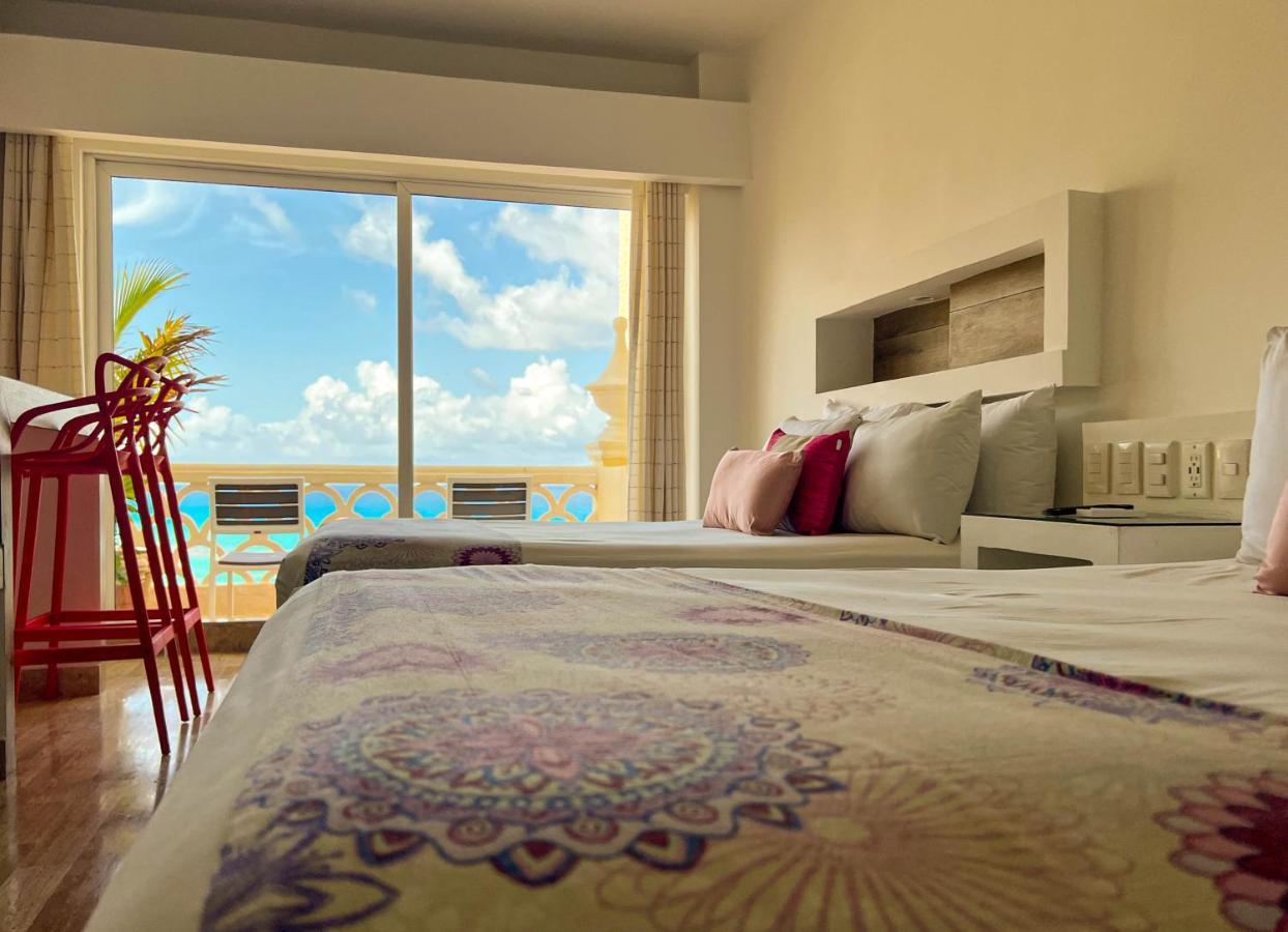Beachside Apartments Cancun Bagian luar foto