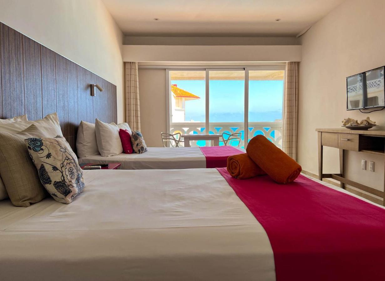 Beachside Apartments Cancun Bagian luar foto